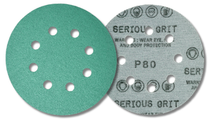 80 Grit Sanding Discs & Rolls