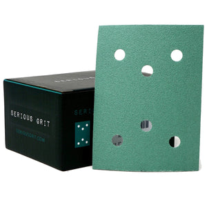 3" x 4" 6-Hole Sanding Sheets for SurfPrep / Uneeda / Mirka