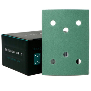 3" x 4" 6-Hole Sanding Sheets for SurfPrep / Uneeda / Mirka