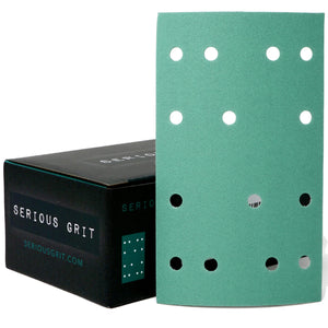 3" x 5" 14-Hole Sanding Sheets for Festool / Mirka