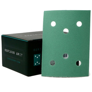3" x 4" 6-Hole Sanding Sheets for SurfPrep / Uneeda / Mirka