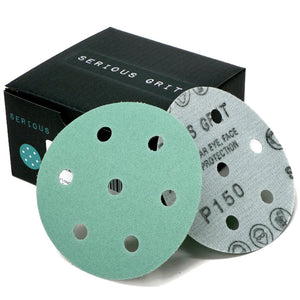 3.5-Inch / 90mm 7-Hole Sanding Discs - Fits Festool RO 90 Rotex