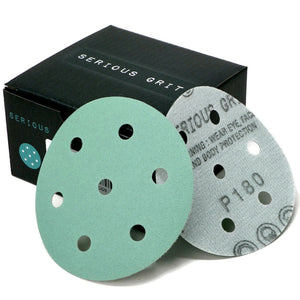 3.5-Inch / 90mm 7-Hole Sanding Discs - Fits Festool RO 90 Rotex