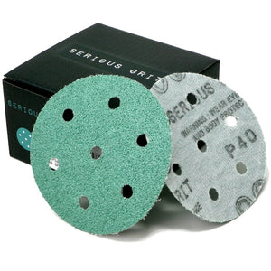 3.5-Inch / 90mm 7-Hole Sanding Discs - Fits Festool RO 90 Rotex