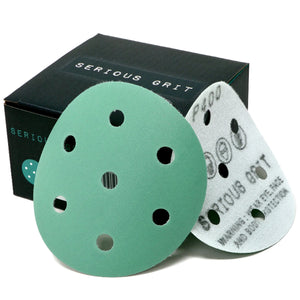 3.5-Inch / 90mm 7-Hole Sanding Discs - Fits Festool RO 90 Rotex