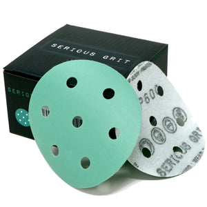 3.5-Inch / 90mm 7-Hole Sanding Discs - Fits Festool RO 90 Rotex
