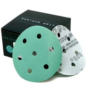 3.5-Inch / 90mm 7-Hole Sanding Discs - Fits Festool RO 90 Rotex