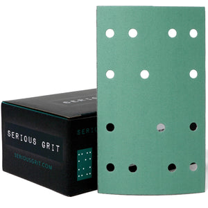 3" x 5" 14-Hole Sanding Sheets for Festool / Mirka