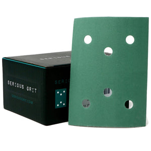 3" x 4" 6-Hole Sanding Sheets for SurfPrep / Uneeda / Mirka