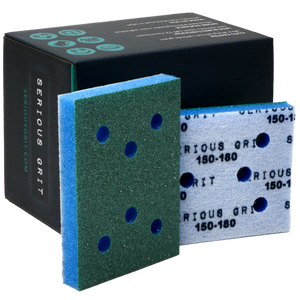 3" x 4" Foam Sanding Pads for SurfPrep / Uneeda / Mirka