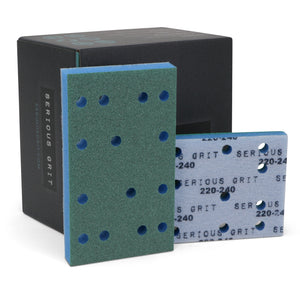 3" x 5" Foam Sanding Pads for Festool / Mirka