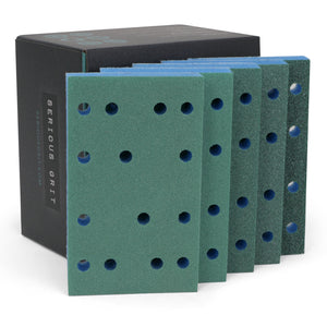 3" x 5" Foam Sanding Pads for Festool / Mirka