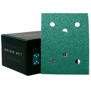 3" x 4" 6-Hole Sanding Sheets for SurfPrep / Uneeda / Mirka