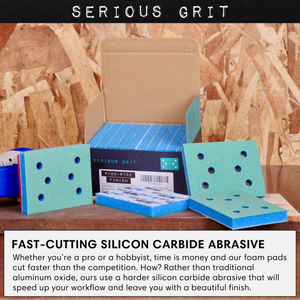 3" x 4" Foam Sanding Pads for SurfPrep / Uneeda / Mirka