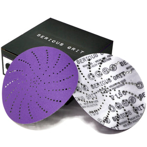 6" Ceramic Multi-Hole Hook & Loop Discs