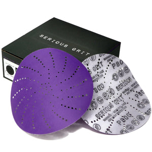 6" Ceramic Multi-Hole Hook & Loop Discs