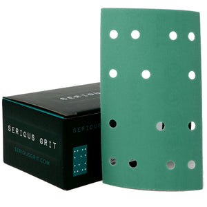 3" x 5" 14-Hole Sanding Sheets for Festool / Mirka