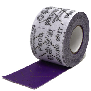 Ceramic Multi-Hole Hook & Loop Sandpaper Rolls