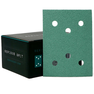 3" x 4" 6-Hole Sanding Sheets for SurfPrep / Uneeda / Mirka