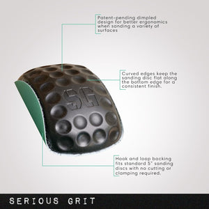 Lunar Block - 5-Inch Hand Sanding Block