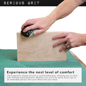 Lunar Block - 5-Inch Hand Sanding Block