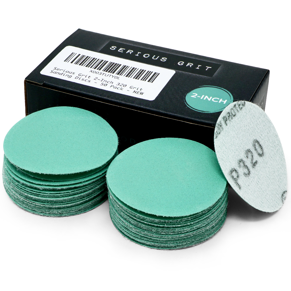 320 grit sanding discs best sale