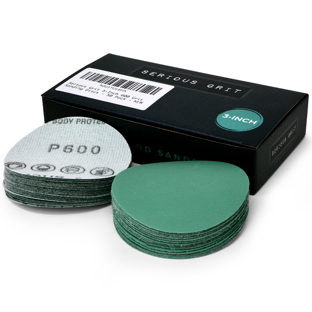 600 Grit Sanding Discs - Serious Grit Sandpaper – SERIOUS GRIT